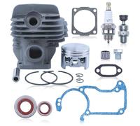 44,7 mm Kit de Cylindre pour Stihl 026 MS260, avec piston Valve de Décompression joint de bougie d'allumage, Tronçonneuses Pieces Detachees 1121 020 1217
