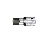 Stahlwille Douille tournevis 6 pans intérieurs 4 mm – 1/4 pouce (6,3 mm) Long. 28 mm – 01120004