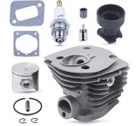 44 mm Nikasil plaqué Tronçonneuse Piston de Cylindre Joint Pièces de Rechange Kit pour Husqvarna 350 351 353 346XP avec