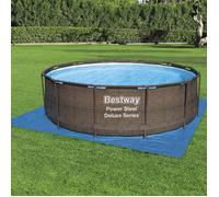 [44177]Bestway Tapis de sol pour piscine Flowclear 396x396 cm,Poids:1.2 Kg