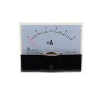 44C2-mA 1mA 2mA 3mA 5mA 10mA 15mA 20mA 30mA 50mA 100mA classe 1.5 précision DC 0-5A ampèremètre analogique ampèremètre