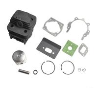 44mm Cylindre et Piston pour Timbertech MFS52, MS-2TL-52, MS52-2TL pour débroussailleuse, boulon de 10mm, 2 anneaux, pièce de rechange pour débroussailleuse