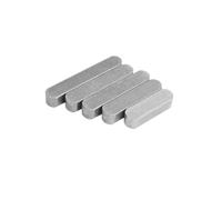 45 clés parallèles en acier à extrémité ronde, goupille plate | 3-5x3-5x6-80mm 10/20/50 pcs : Transfert de couple mécanique(3x3x20mm-(50pcs))