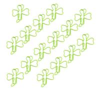 45 Pièces Clips Marque-page Trèfle Trombones Papier Plastifiés | Livres, Notes et Dossiers, Style Soigné, Garde Bureau Ordonné, Lot Pratique pour Usage Quotidien Couleur Aléatoire