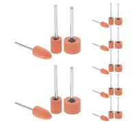 45 Pièces Kit D'affûtage en Corindon, Meules Coniques | Détails Fins et Précision Renforcée, Accessoires pour Mini-perceuse Électrique, Atelier Créatif, Surfaces Délicates