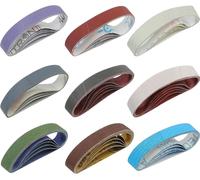 45 pièces, meule abrasive de remplacement de 3/4 "x 12", kit de meules pour affûteur de couteaux et d'outils