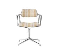 453 Mesura Edition Swivel Chaise Avec Patins Poli/Rayé