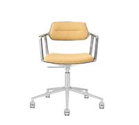 453+ Mesura Edition Swivel Chaise Avec Roulettes Poli/Jaune