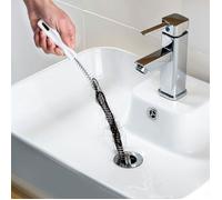 45cm tuyau dragage brosse salle de bain cheveux égout évier nettoyage brosse vidange nettoyant Flexible bouchon obstruer trou déca