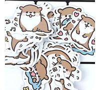 45pcs Scrapbooking Autocollants, Loutre Animal Mignon Autocollants Livres Journal Album Stationery Décor