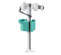461601 Schläfer | Robinet flottant universel 3/8 pour réservoir de toilette, raccord en laiton, silencieux compatible avec le réservoir Sigma de Geberit et le modèle Sara de Pucci, vanne réglable