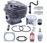 46mm Super AV WB Joint de piston de cylindre Kit Pour Stihl 028 avec conduite de carburant Filtre à carburant 1118 020 1203