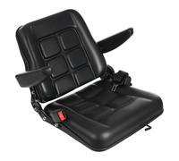 47 x 42 x 48 cm Siège de chariot élévateur universel réglable avec ceinture de sécurité et accoudoir,dossier réglable 35-180°,Résistante Tracteur Siège imperméable pour pelleteuse tondeuse Chargeur