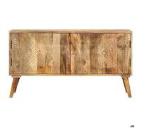 (4720)Commode - contemporain - Buffet rangement - Bois de manguier massif 110x30x60 cm ,poid:23.94 kg
