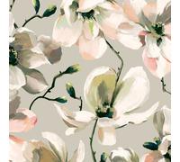 47464 - Papier Peint Galerie Fleur Cerisier Beige Blanc Orange