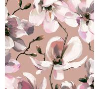 47465 - Papier Peint Galerie Fleur Cerisier Marron Blanc Rose