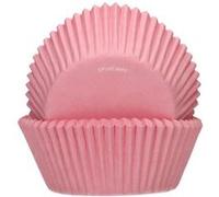 48 caissettes à cupcakes 5x3.2cm rose clair - cakesupplies f84110 Rose G
