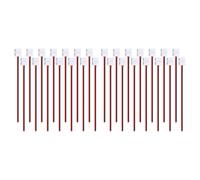 48 Pièces 8mm 2 Broches LED Connecteur de Lumière de Bande pour 8 mm de Large Flexible SMD 3528 2835 Bande de LED de Couleur Unique Sans Soudure