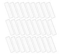 48 Pièces Porte-étiquettes de Bibliothèque en PVC Transparent | Livres et Dossiers, Affichage Clair et Étanche, Écoles et Réserves, Usage Enseignants Étudiants