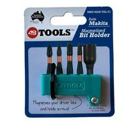 48 Tools Porte-embout magnétique pour visseuse sans fil Makita - Vert/bleu - Design robuste - Porte-embout précis - Idéal pour une utilisation professionnelle