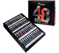 48 Tubes de Peinture à l’Huile Pack de 48 x 12 mL - Peinture de Qualité Professionnelle - Coffret Unique de 48 Couleurs Différentes