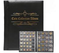 480 Pochette Classeur Pieces 2 Euros de Monnaie Album Collection Livre pour Ranger Les Pieces de Monnaie Album, Classeur ALBUM
