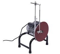480 W Aiguiseur de couteaux électrique AUYART pour couteaux de ferme en acier entier + deux outils de polissage pour aiguiser les couteaux agricoles