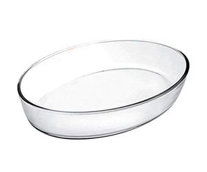 [480126] IBILI Plat Ovale Kristall Verre 26x18x6 cm Transparent
