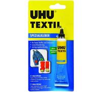 [48665] UHU Colle spéciale TEXTILE Sans solvant Prise rapide Tube de 20g