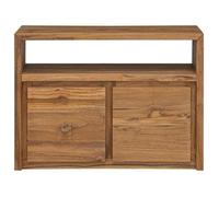 (4875)Commode - contemporain - Buffet rangement - 80x30x60 cm bois de teck massif ,poid:23 kg
