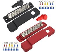 48V 180A 12 Way Power Distribution Terminal Block Battery Bus Set