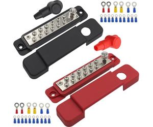 48V 180A 12 Way Power Distribution Terminal Block Battery Bus Set