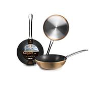 IBILI - Poêle Honda Natura Copper, 24 cm, Aluminium, Antiadhésif style pierre, Compatible avec l’induction