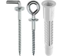 4as-k Blister à 4 Goujons, 6x41 Mm, Avec Crochet H-d Forma 32 Tox 051701321