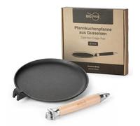 4BIG.fun Ø 24 cm | Poêle pour crêpes | fonte | poêle à frire | induction | pancakes