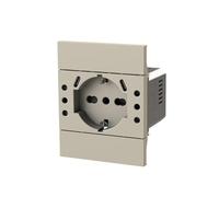 4Box - Prise encastrée USB P503 compatible avec Bticino® LivingNow™ sable