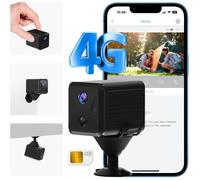 4G Lte Camera De Surveillance Sans Internet Mini Camera Carte Sim[IN41]