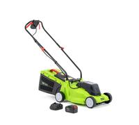4GARDEN Tondeuse à gazon sans fil 32cm avec batterie 4Ah AM3221S