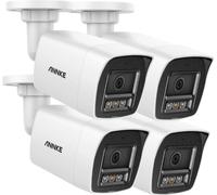 4K Smart Dual Light Bullet Caméra réseau, détection de personnes et de véhicules, vision nocturne couleur, 4PC I91DL