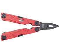 4K5 Tools MT 400 MultiTool Large 600.400A Couteau multifonction avec étui rouge, noir