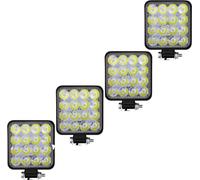 4ks Led Work Light Bar Flood Spot Lights Driving Lamp Offroad Auto Suv 48w Biele svetlo 4 ks