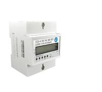 4P 10(100) A three phase Din rail KWH Watt hour din-rail meter LCD 3 * 230/400V 3 * 120/208V 3 * 220/380V 2 * 120/208V 50Hz 60Hz EKFBQBGW(3X220V 380V 60Hz)