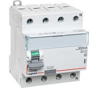 4P 40A 0,3A Disjoncteur différentiel Type AS P304 DX3 411800