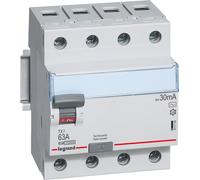 4P 63A 30mA TX3 Disjoncteur différentiel Legrand 411709