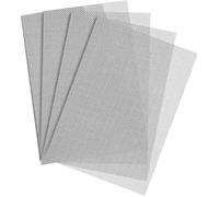 4pc-Maille Métallique en Acier Inoxydable Filtre en Treillis couvercle Grillagé Grille de Filtration 21x30 CM Filtre d'écran