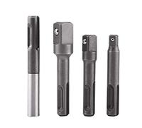 4Pcs 1/4" 3/8" 1/2" Porte Embouts SDS SDS-Plus Magnétique Extension de Vissage Tournevis
