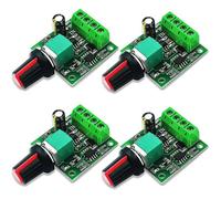 4Pcs 1.8v 3v 5v 6v 7.2v 12v 2A PWM Contrôleur De Vitesse Régulateur de Tension du Moteur à Courant Continu,Régulateur