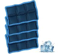4Pcs Bloc Réfrigérant, Polyester Longue Durée Boîte Déjeuner Polyvalents Pack Glace Pour Sac Isotherme Pour L'Aventure Pêche [B81]