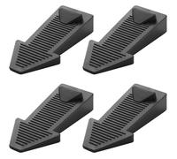 4pcs cale porte,Caoutchouc flexible antidérapant empilable - Hauteur réglable sans installation,Pour maison, bureau, carrelage