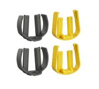 4Pcs Clips C de Nettoyage Haute Pression pour Karcher K2 K3 K4 K5 K6 K7 | Clip Connecteur Rapide pour Tuyau et Pistolet Pièces de Rechange Lavage de Voiture Accessoire 2 Gris 2 Jaunes